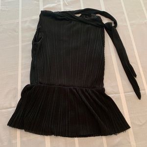 Black H&M Tie Top
